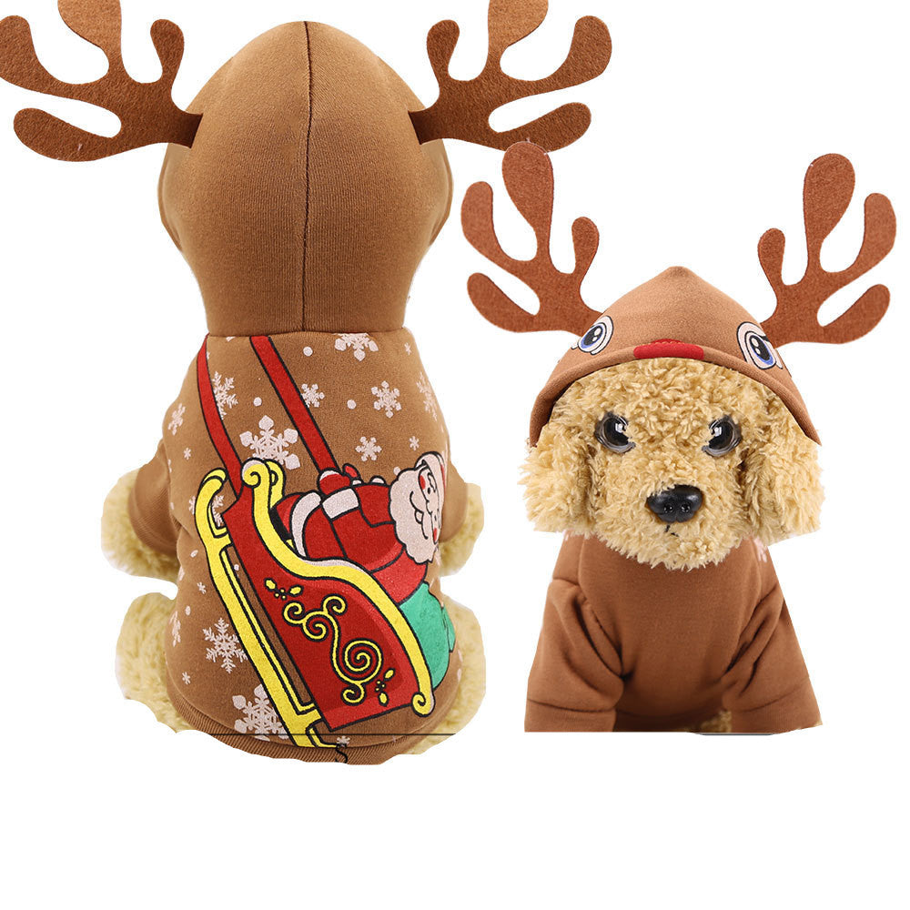 Soft Knitted Four-Leg Dog Pajamas for Cozy Comfort