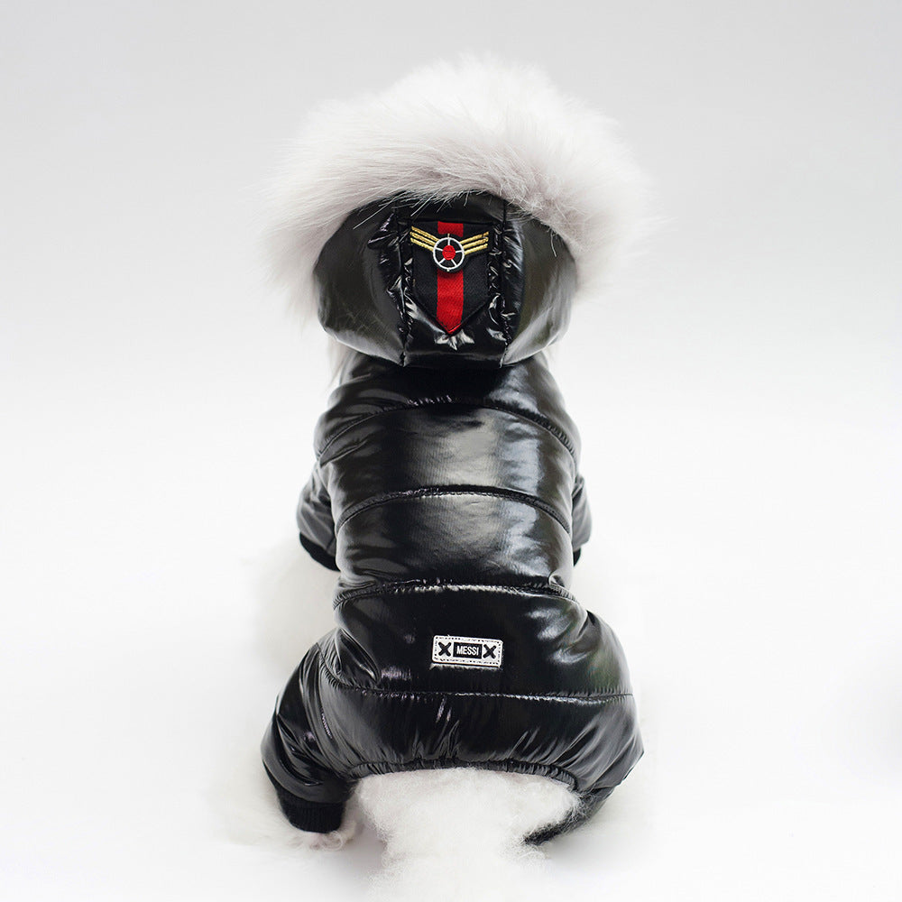 PU Leather Pet Jacket – Stylish And Warm Dog Outfit