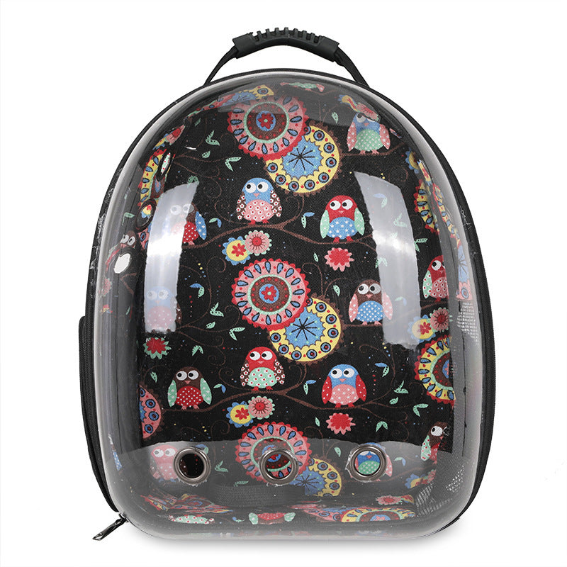 Large Space Pet Backpack Cat Dog Travel Carrier Bag