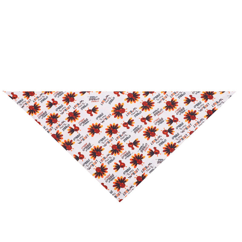 Thanksgiving Turkey Pet Bandana
