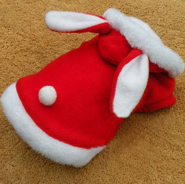 Cute Rabbit Hoodie for Cats and Small Dogs