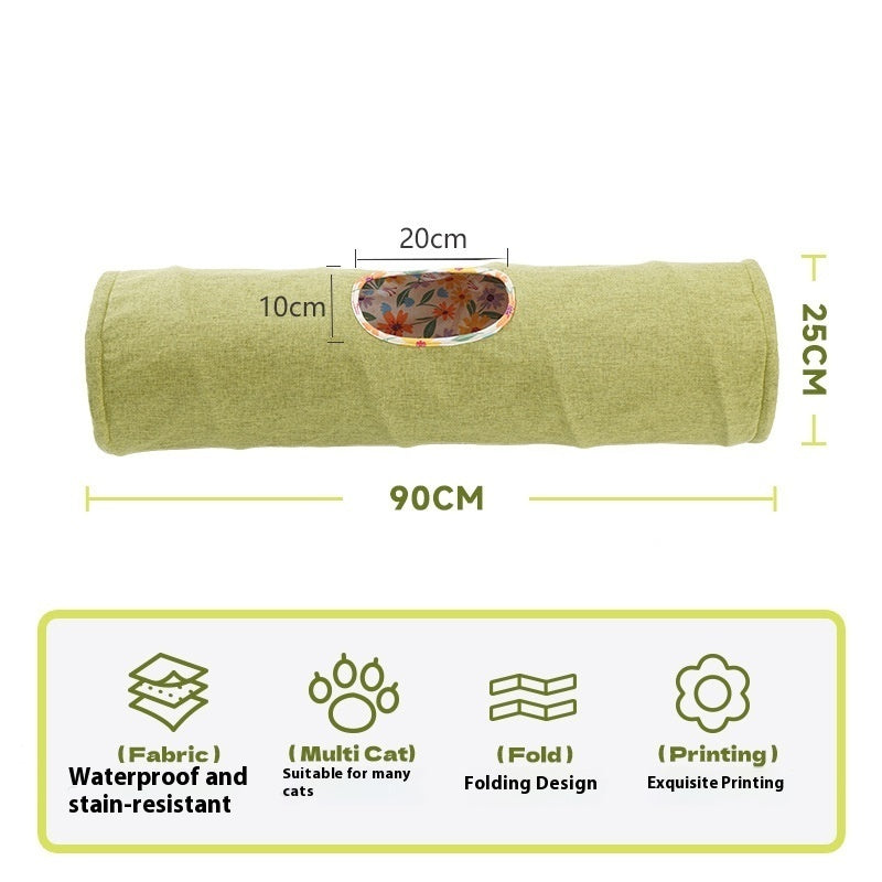 Self-Hi Relief Cat Tunnel Toy – Interactive Pet Toy for Play and Relaxation