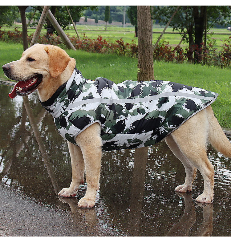 Casual Warm Pet Clothes for Dogs in Polyester and Cotton
