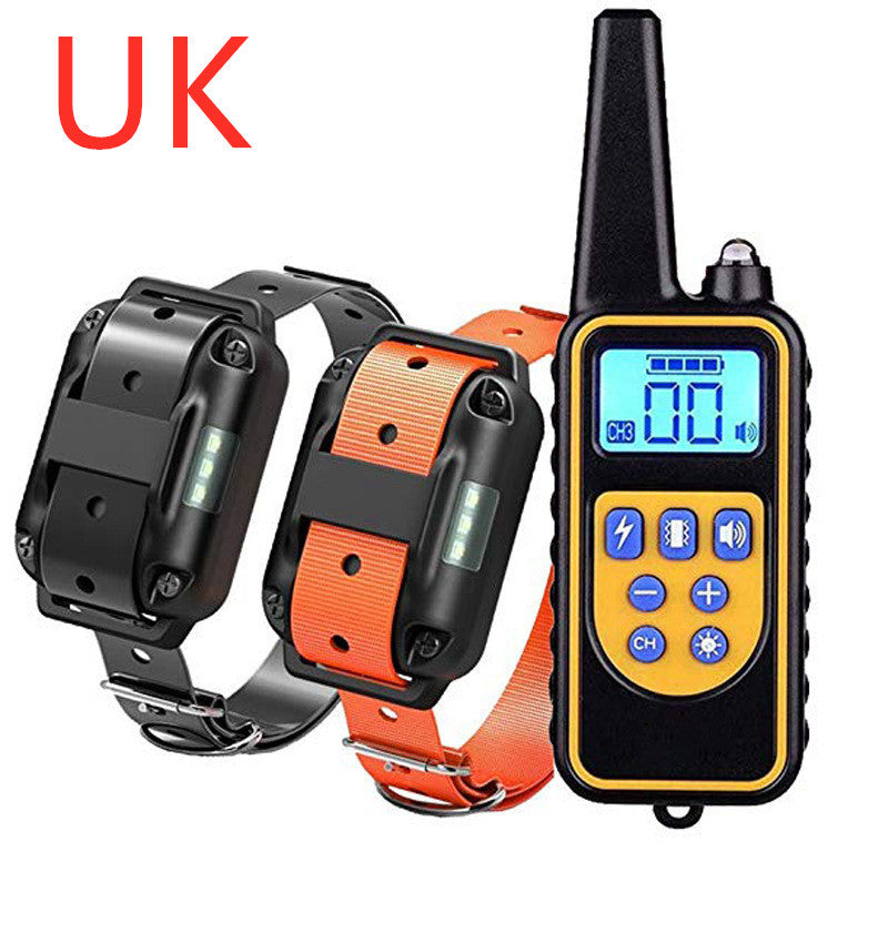 800m Electric Dog Training Collar with Anti-Barking Feature