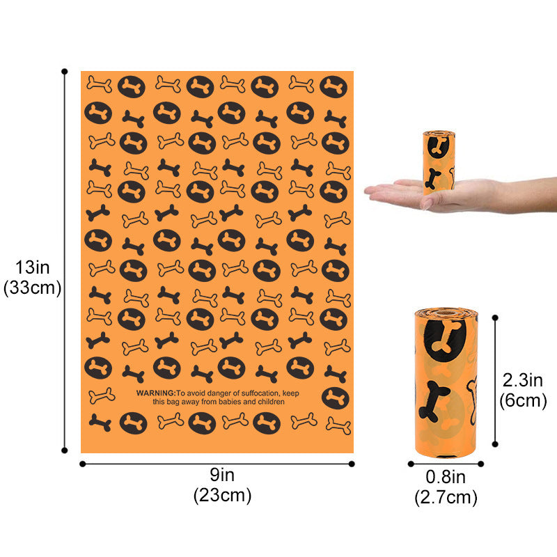 Biodegradable Dog Poop Bags with Dispenser