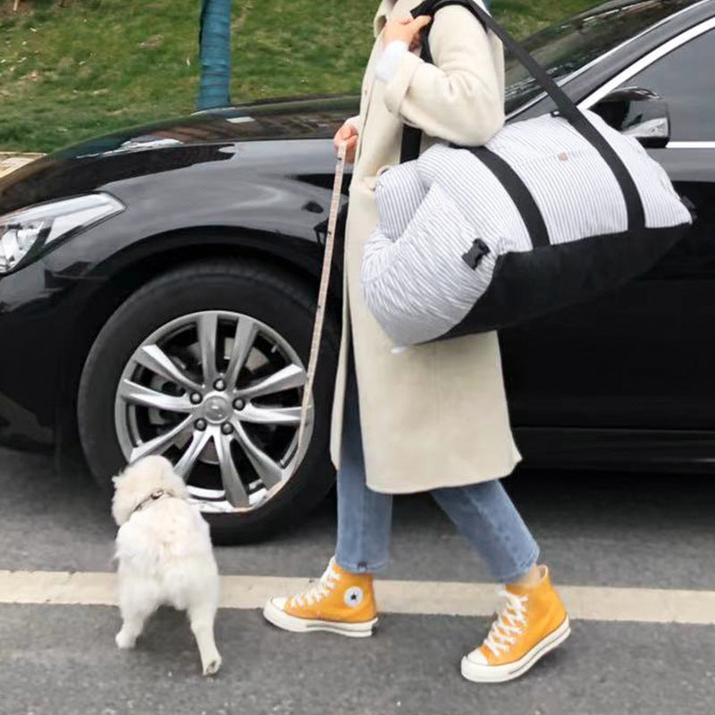 Portable Pet Travel Safety Car Carrier