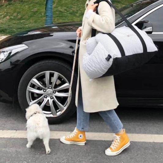 Portable Pet Travel Safety Car Carrier