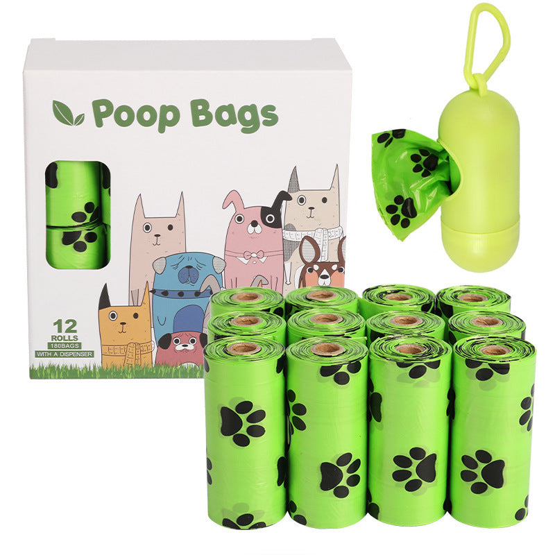 Biodegradable Dog Poop Bags with Dispenser