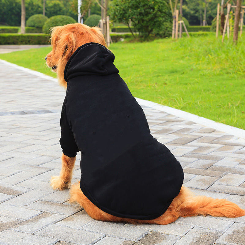 Solid Color Dog Sweaters Casual Pet Clothing for Small to Large Dogs