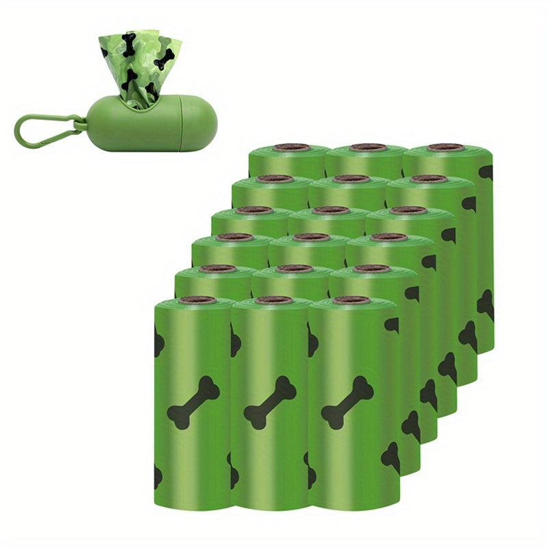 Biodegradable Dog Poop Bags Leak Proof With Dispenser