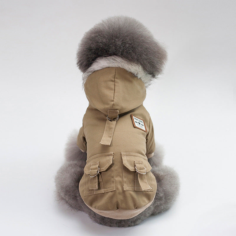 Warm Cotton Dog Coat for Winter