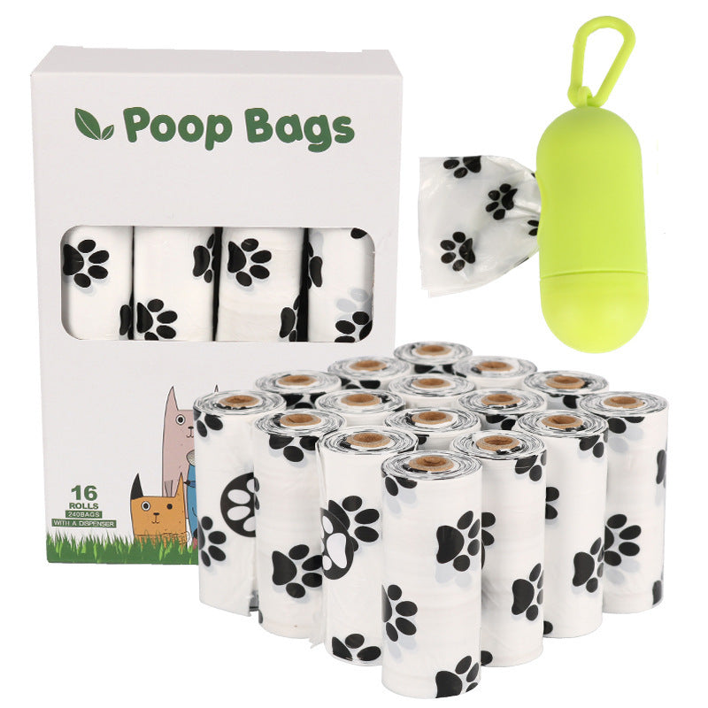 Biodegradable Dog Poop Bags with Dispenser
