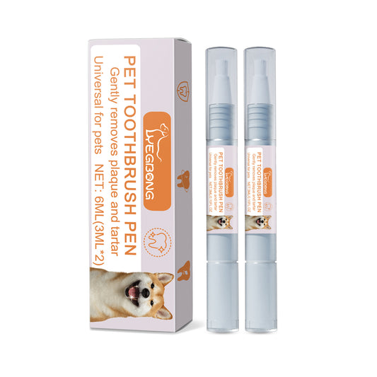 Mint Fresh Pet Toothbrush Pen – Easy Oral Care for Dogs & Cats