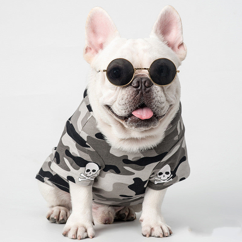 Soft Cotton Dog Hoodie Stylish and Comfortable Pet Apparel