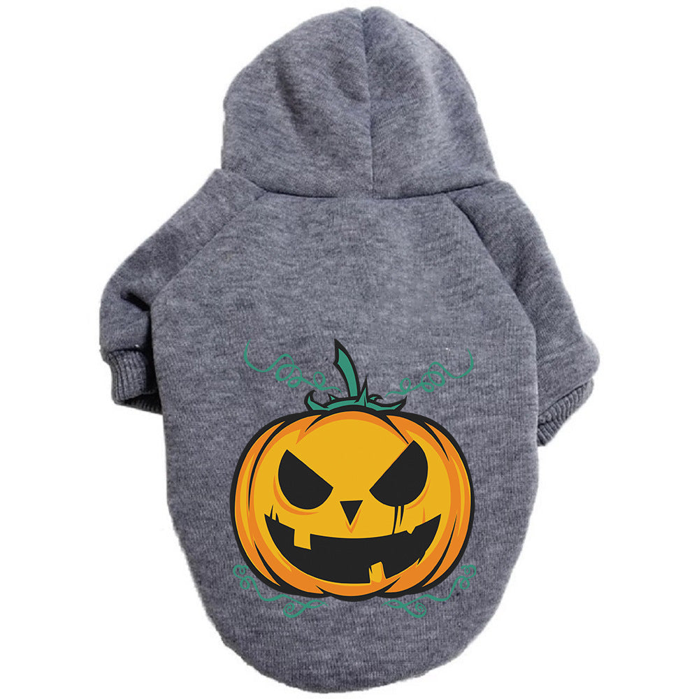 Halloween Pumpkin Dog Sweater