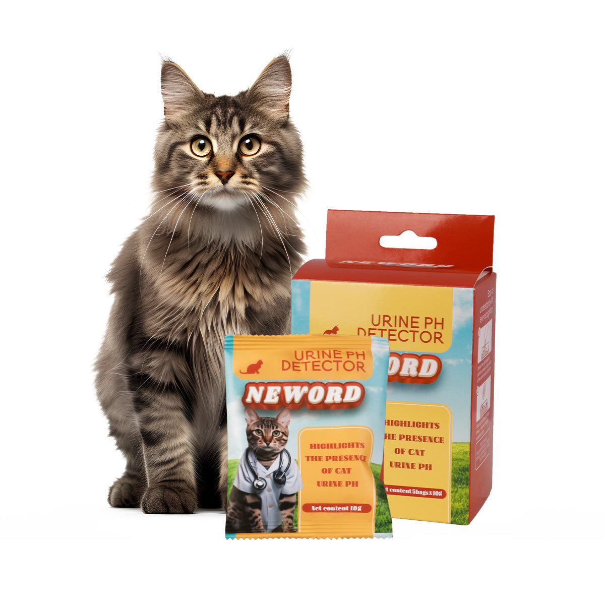 Cat Litter Self-Checking Particles for Clean Litter Box