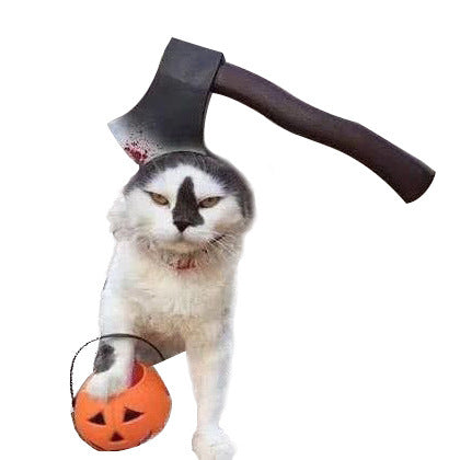 Halloween Cat and Dog Headgear Costume