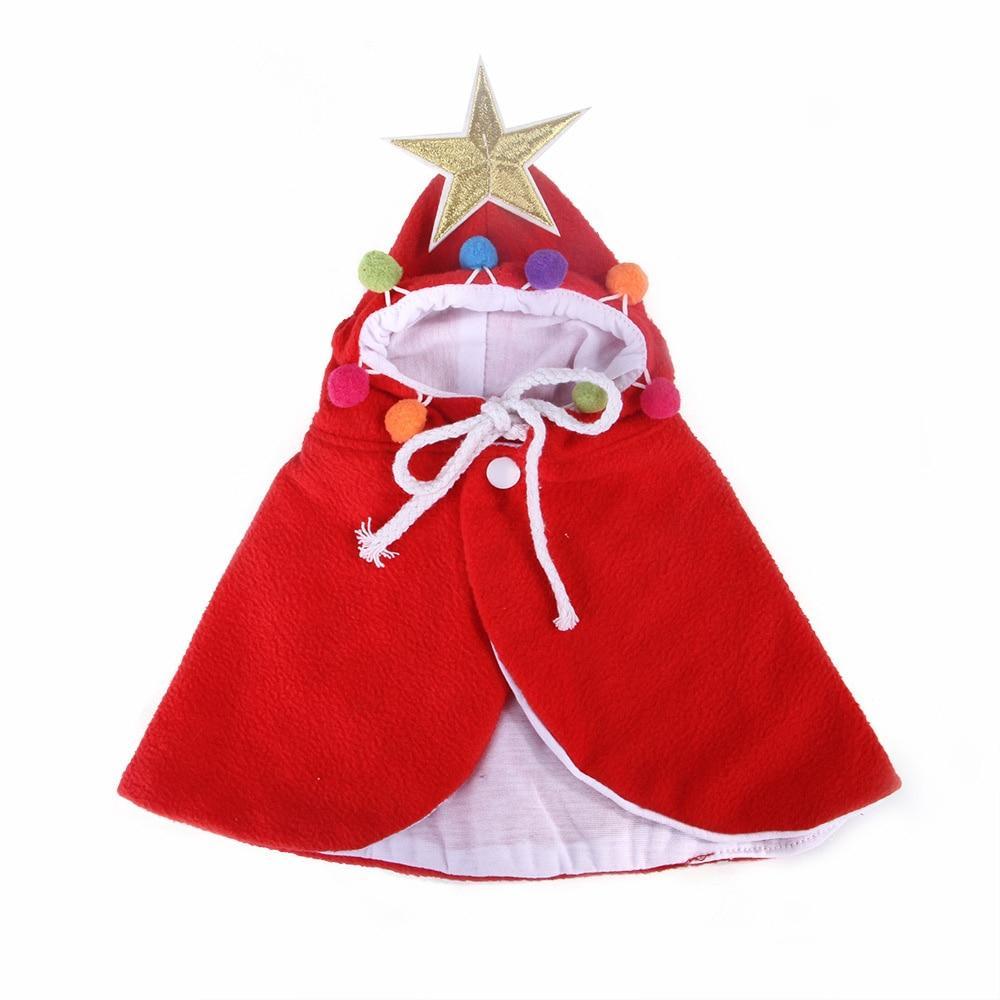 Funny Cat Cape Christmas and Halloween Costume for Pets