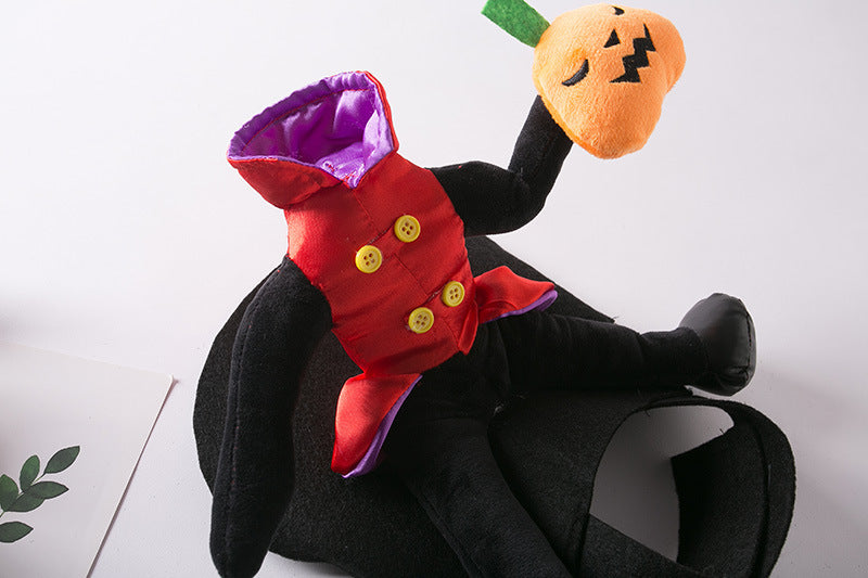 Halloween Dog Costume Funny Headless Pet Outfit