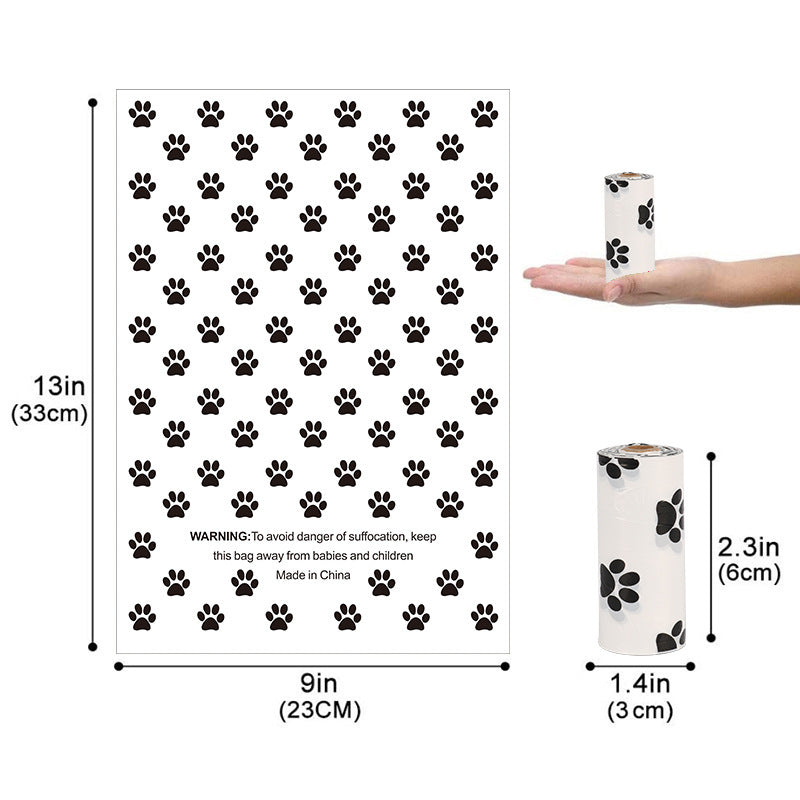 Biodegradable Dog Poop Bags with Dispenser