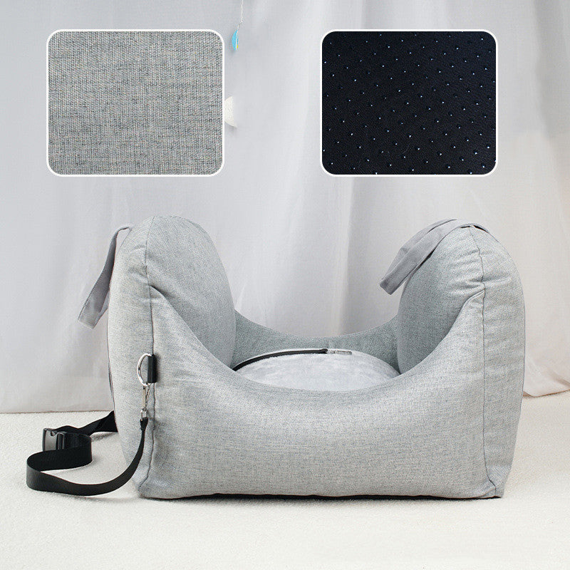 Removable Washable Pet Travel Mat Comfortable Car Pet Bed