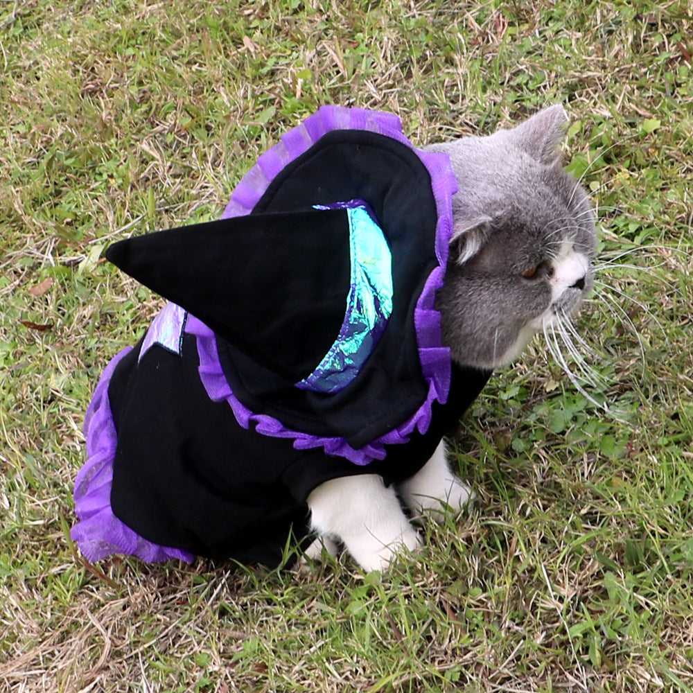 Halloween Wizard Costume For Dogs And Cats