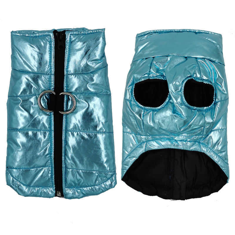 Cotton Vest Waterproof Dog Jacket for All Seasons