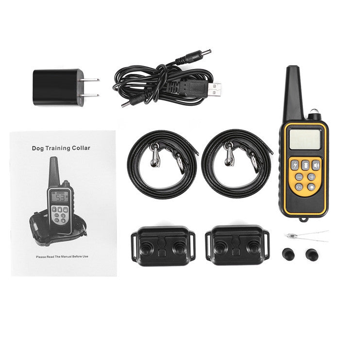 800m Electric Dog Training Collar with Anti-Barking Feature