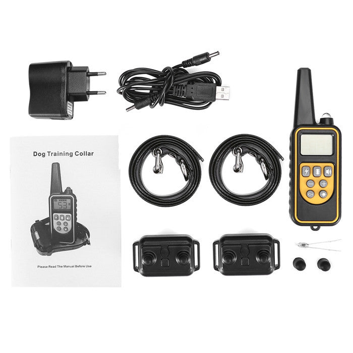 800m Electric Dog Training Collar with Anti-Barking Feature