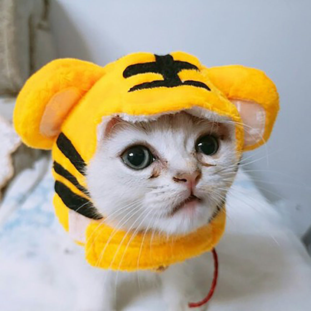 Curly Hair Pet Hat for Cats and Dogs
