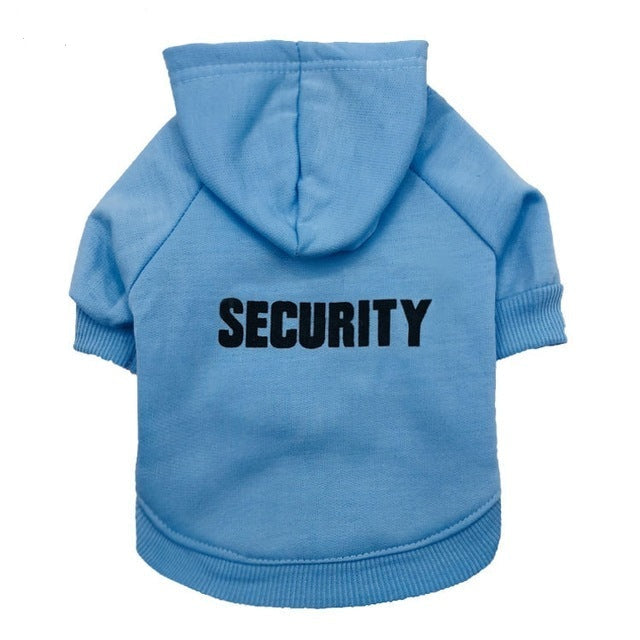 Security Fleece Pet Sweater – Warm & Cozy for Cold Weather