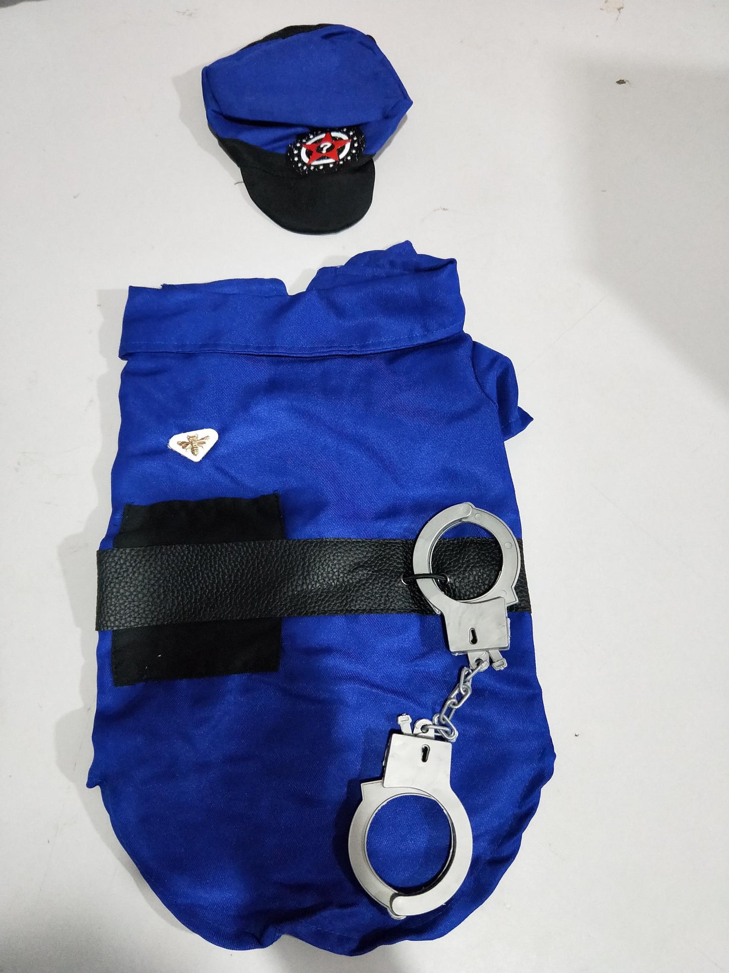 Police Officer Halloween Costume for Dogs