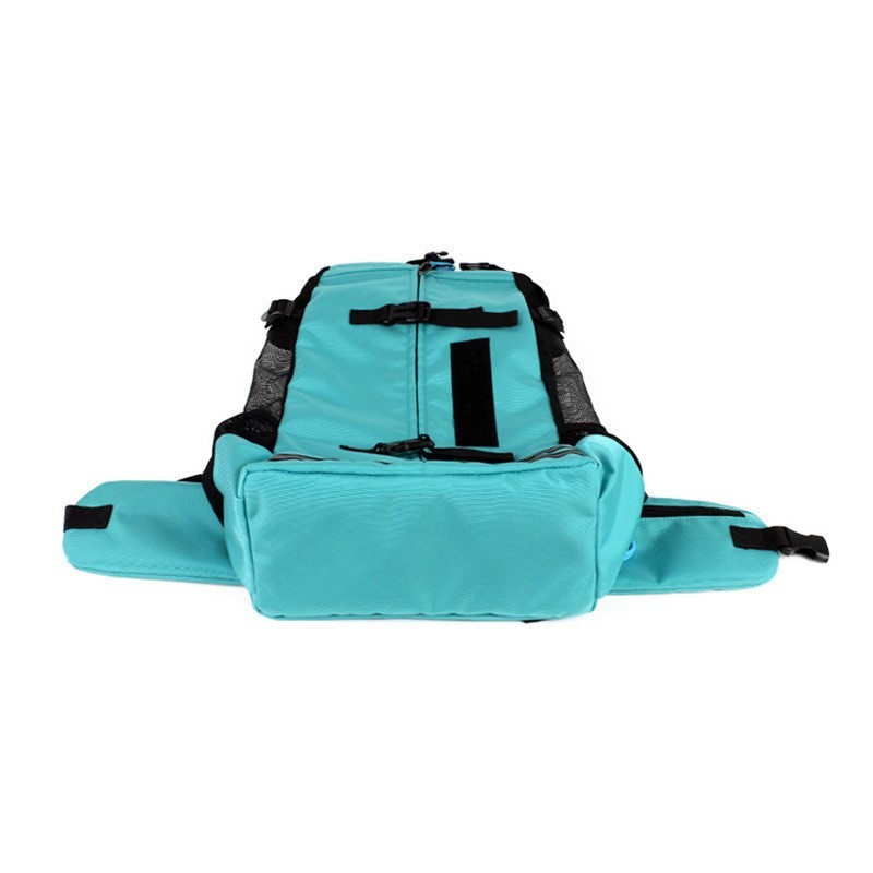 Expandable Pet Backpack Carrier Breathable Travel Bag