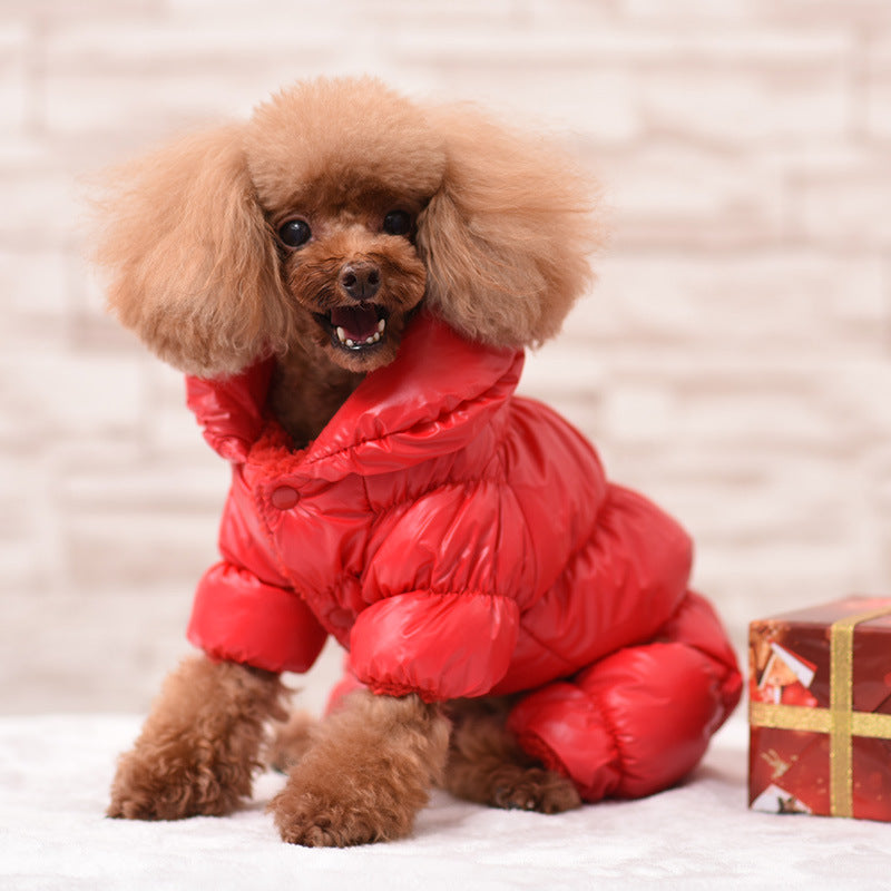 Thick Warm Cotton Dog Clothes