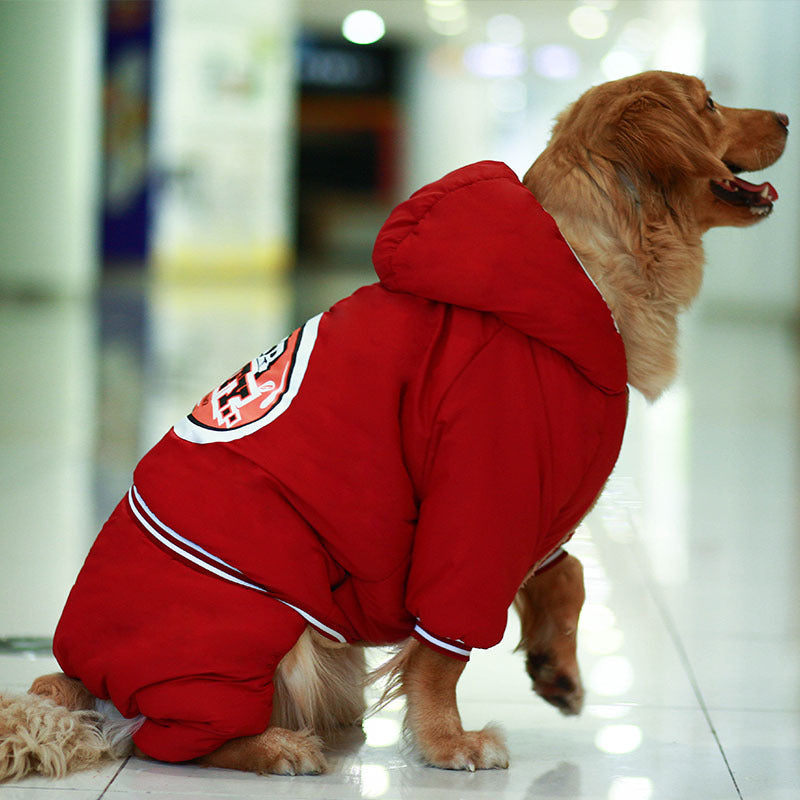 Heavy Padded Dog Winter Coat