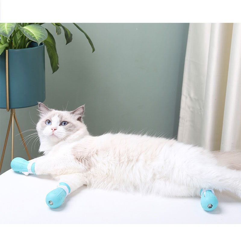 Anti Scratch Cat Foot Covers for Grooming
