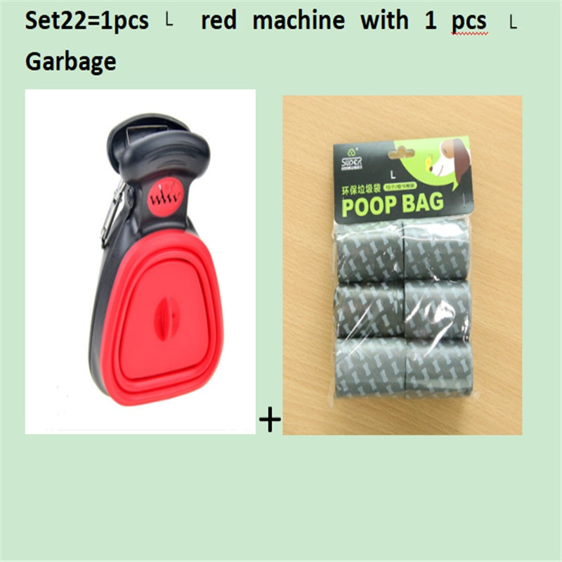 Foldable Dog Pooper Scooper with Waste Bags