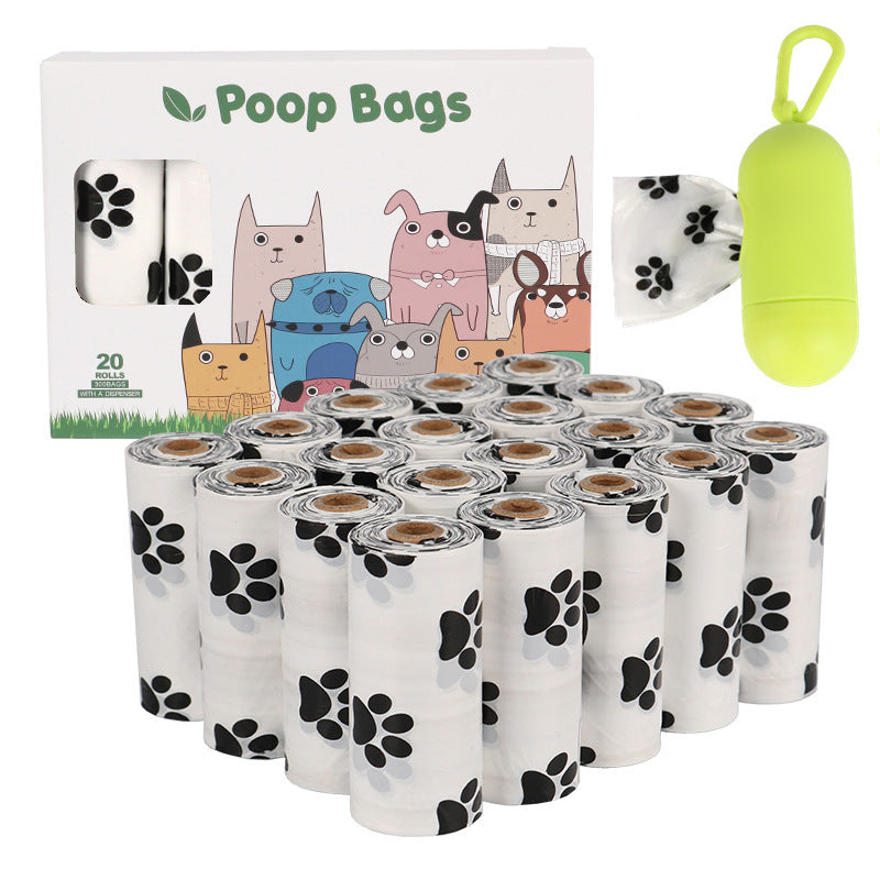 Biodegradable Dog Poop Bags with Dispenser