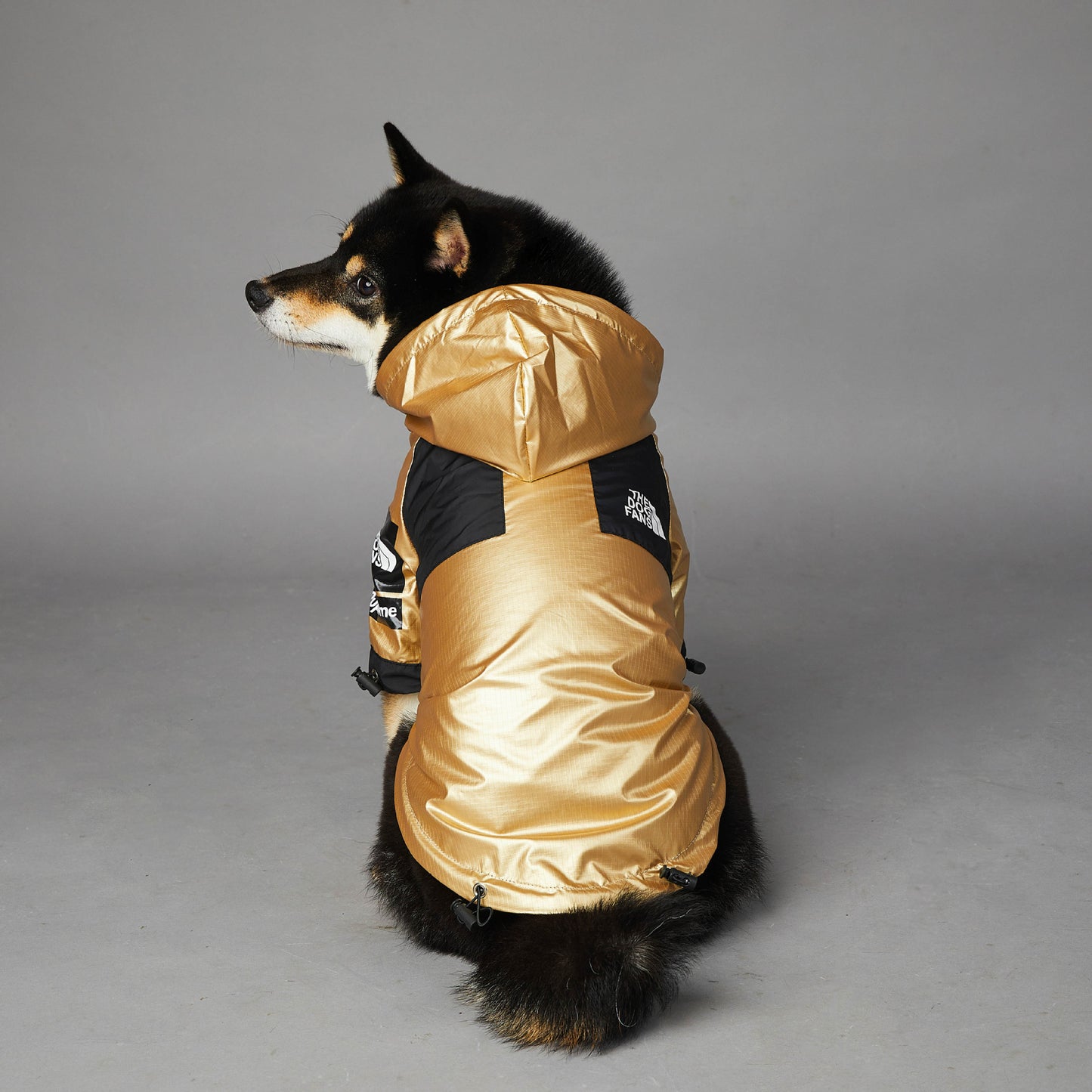 Waterproof Hooded Raincoat for Large Dogs