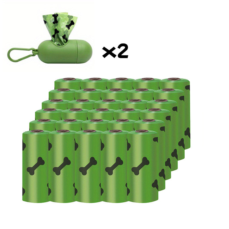 Biodegradable Dog Poop Bags Leak Proof With Dispenser