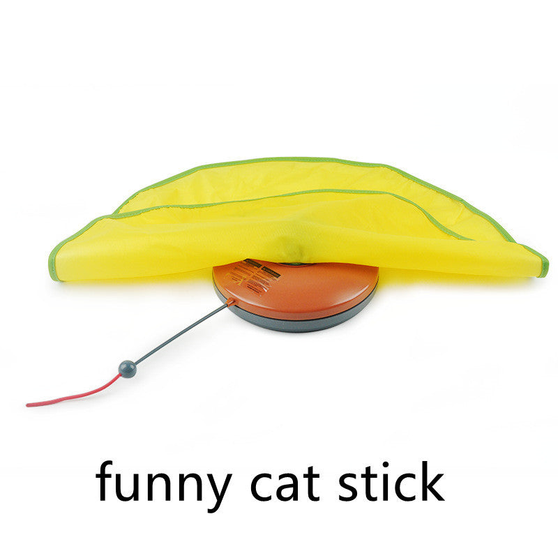 Pet Rotating Toy To Relieve Boredom Electric Funny Cat Turntable