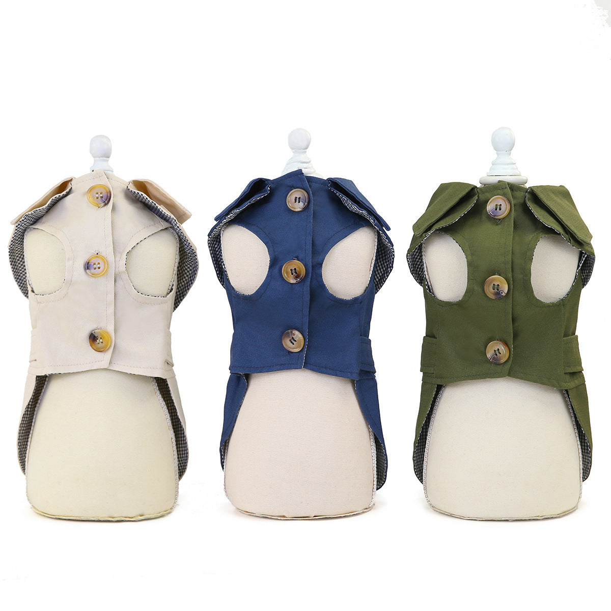 Stylish Polyester Two-Legged Pet Outfit for All Pets