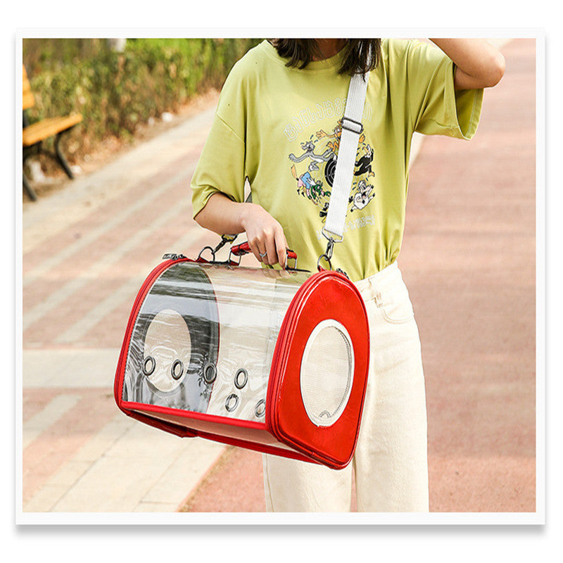 Transparent Pet Carrier Bag for Dogs and Cats
