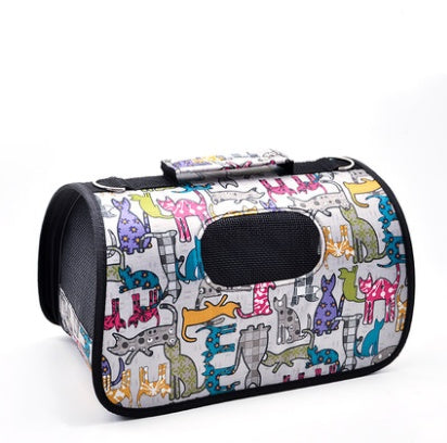 Pet Dog Outing Bag with Carrying Strap