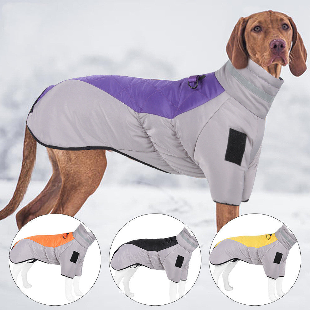 Thick Reflective Winter Dog Coat for Cold Weather Protection