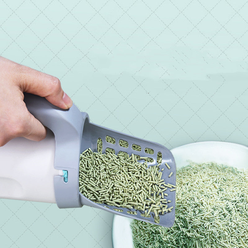 Cat Litter Scoop with Waste Storage Box