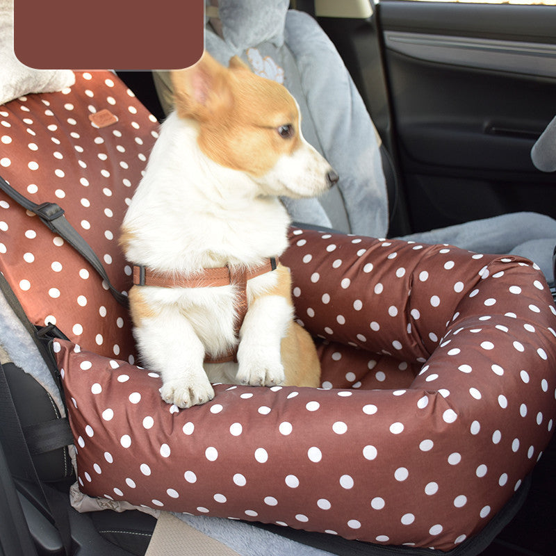 Travel Ready Removable Car Pet Seat Washable & Cozy