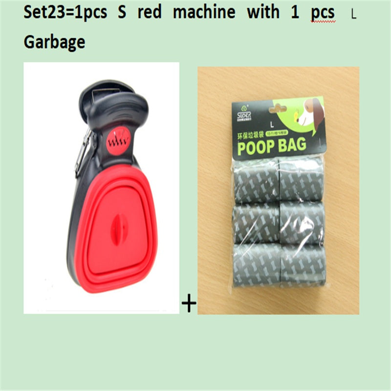 Foldable Dog Pooper Scooper with Waste Bags