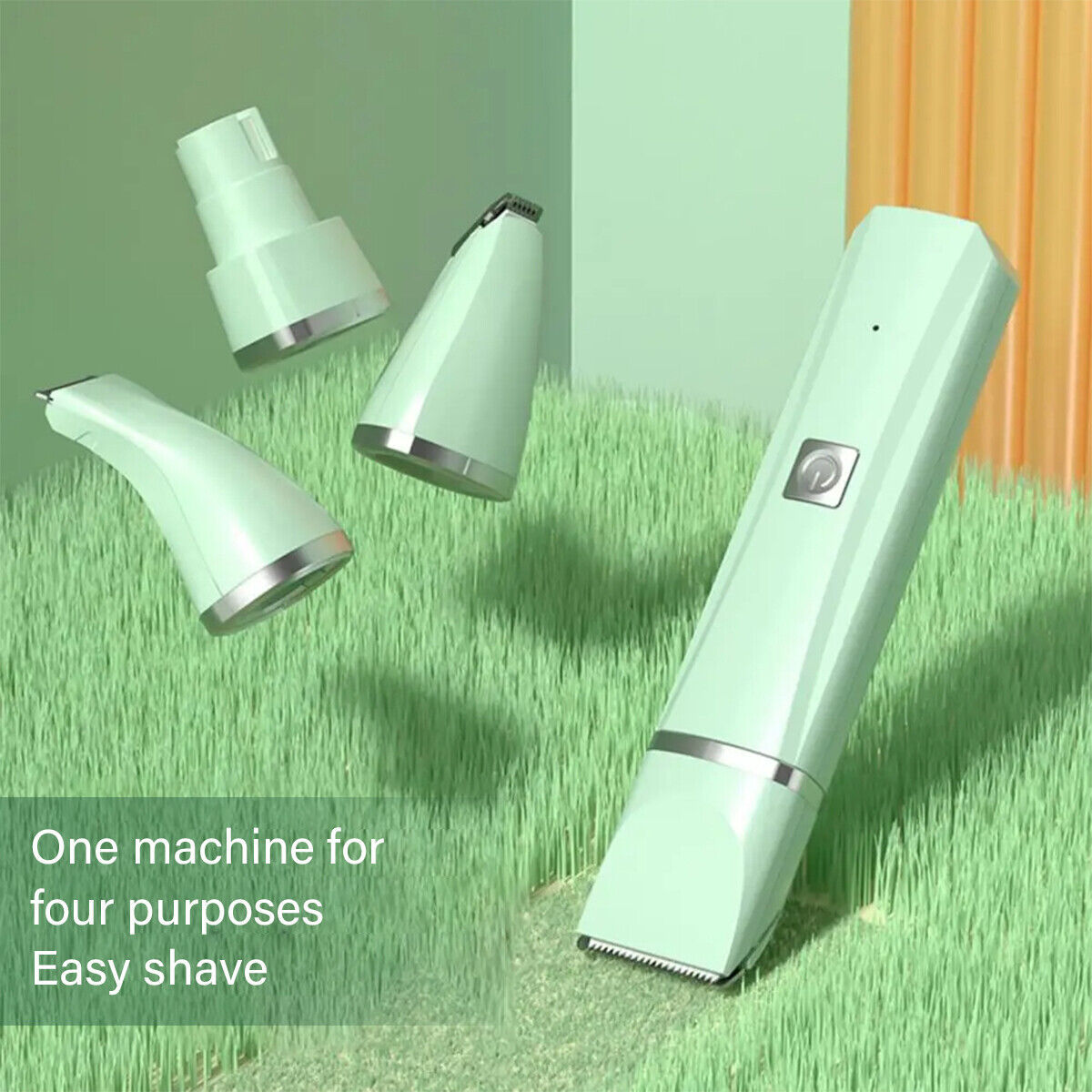 Cordless Pet Grooming Clippers with Multiple Attachments
