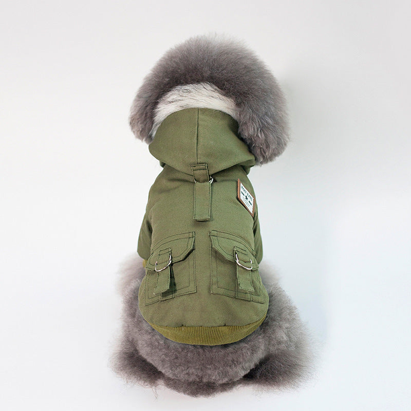 Warm Cotton Dog Coat for Winter